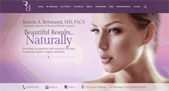 Desktop Screenshot of drbehmand.com